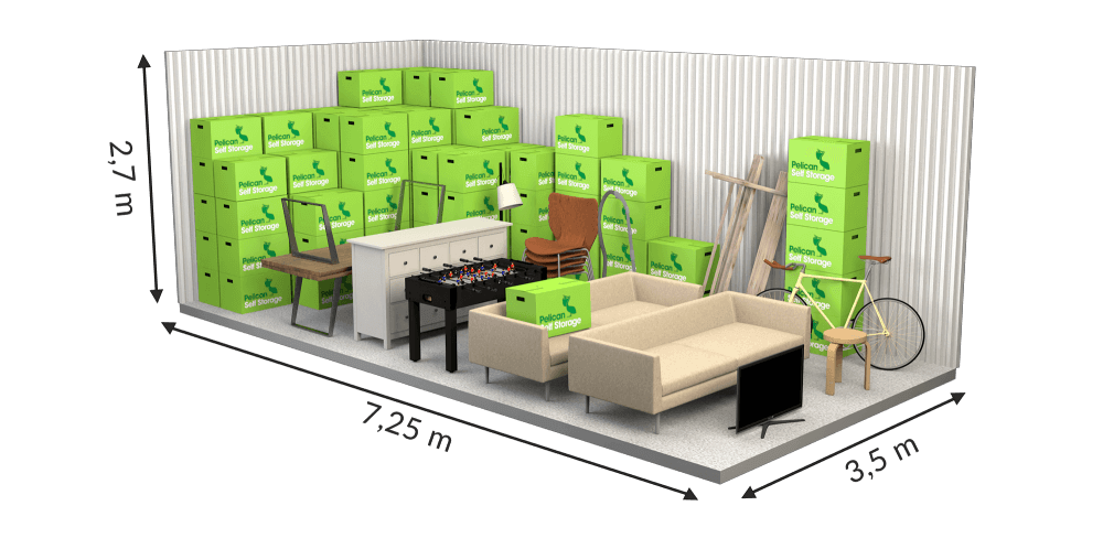 unit 25m²