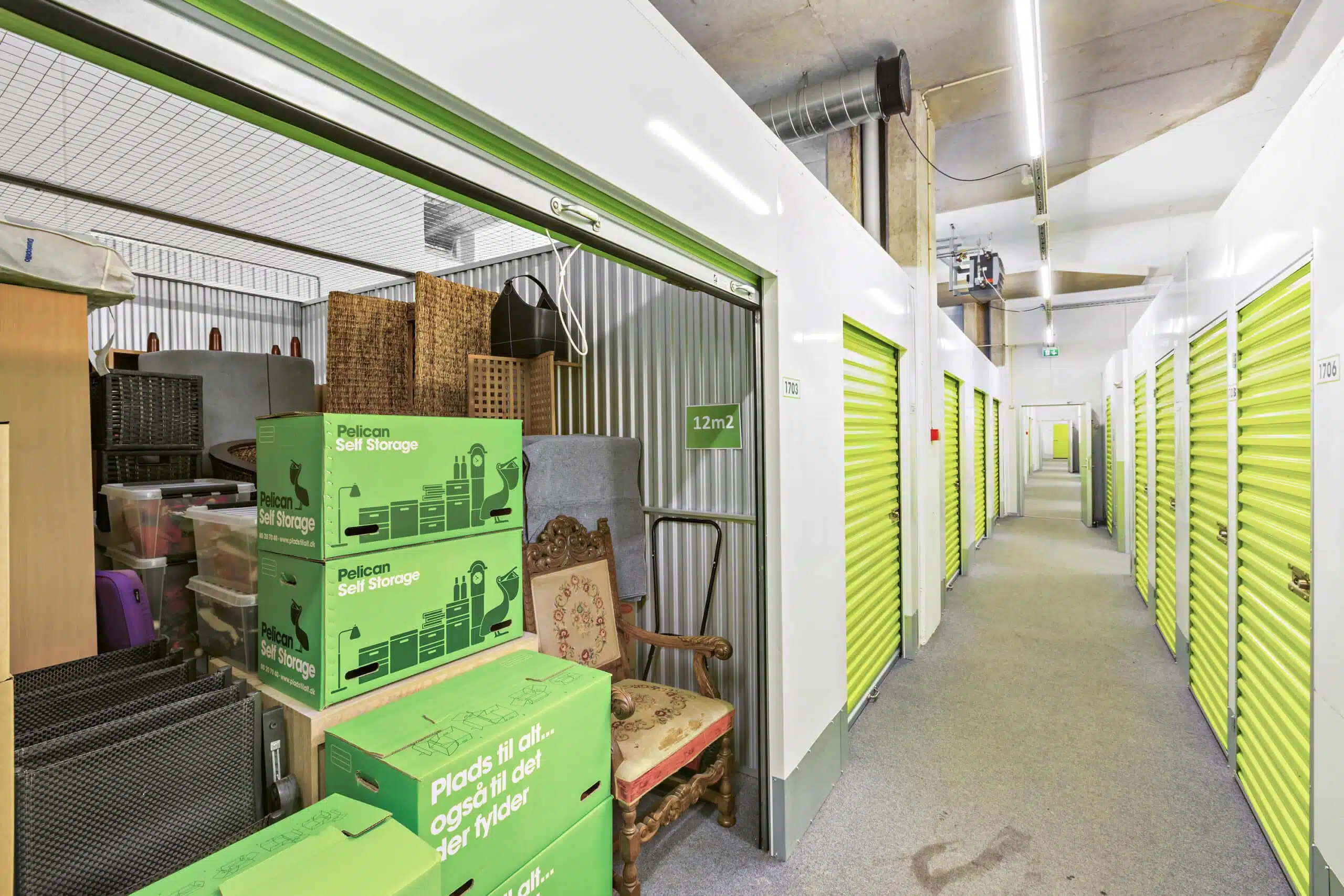 12 m² storage unit