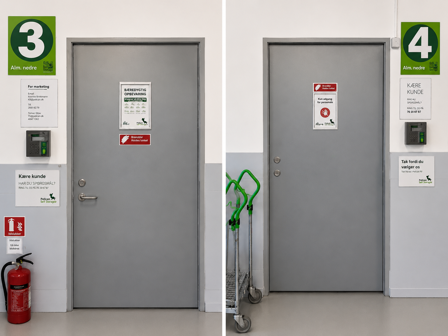 Doors 3 and 4 Kastellet