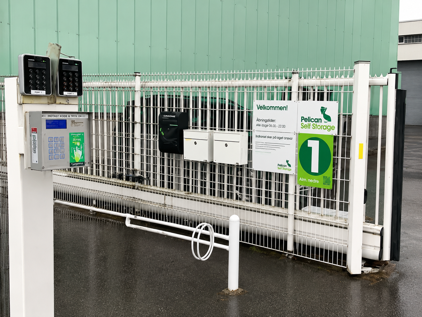 Entry gate Nordvest