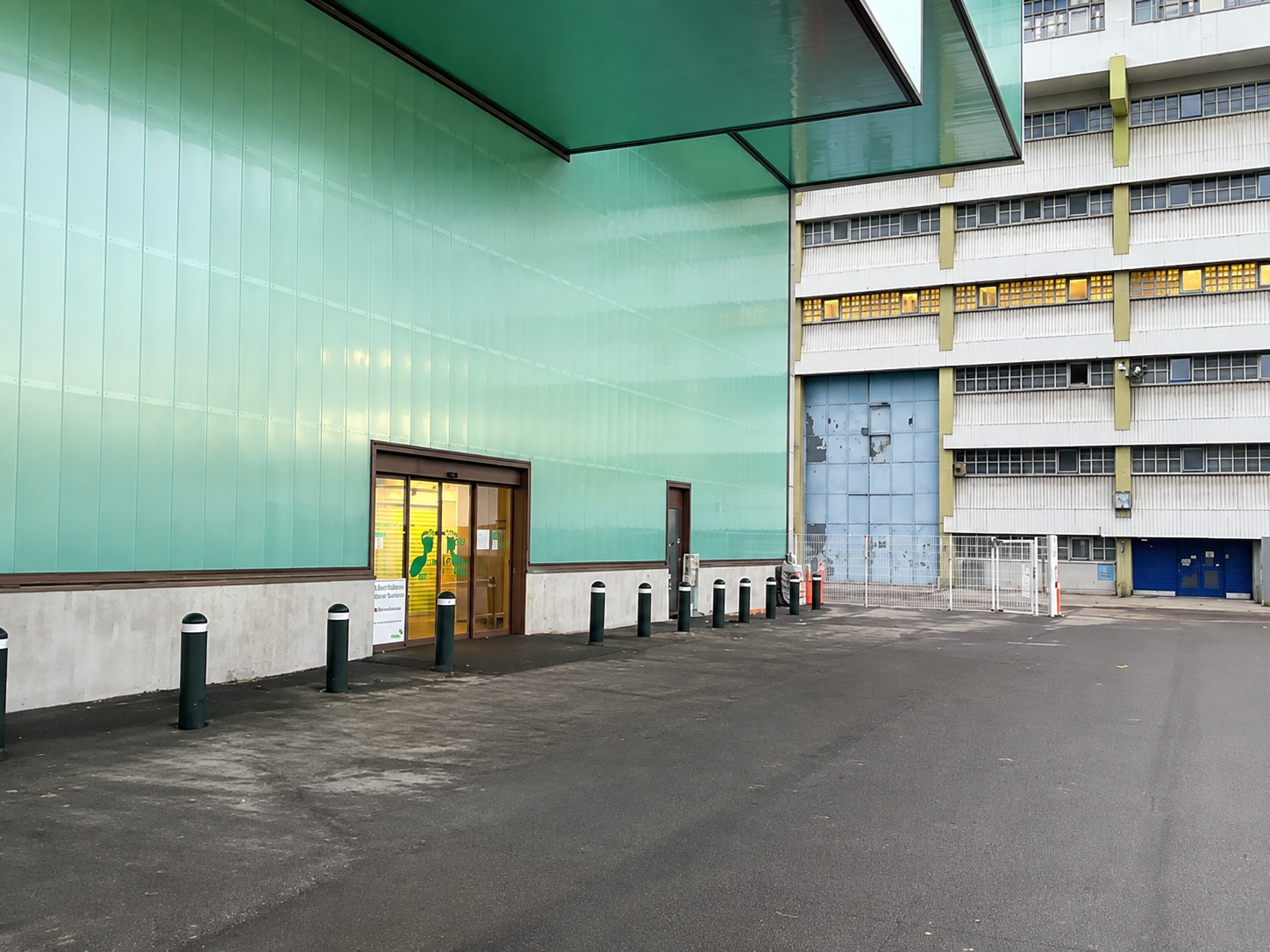 In front of the building Nordvest