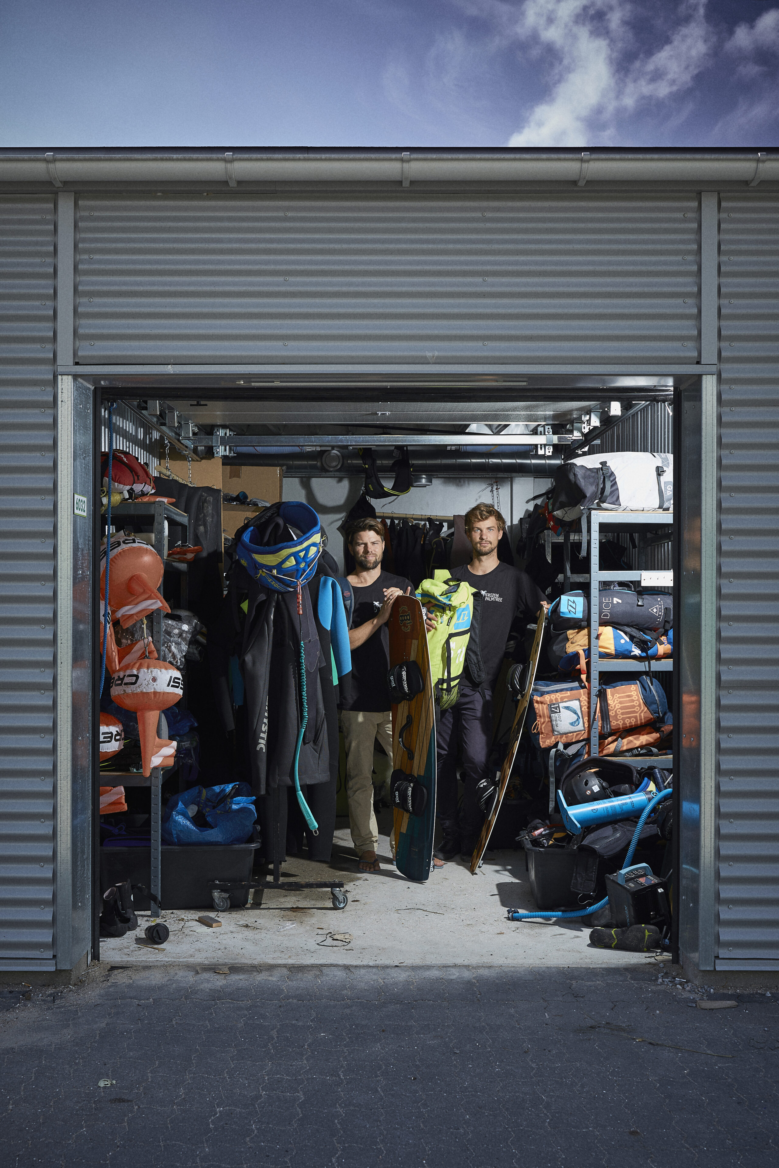 Surf storage in storage units at Pelican Self Storage