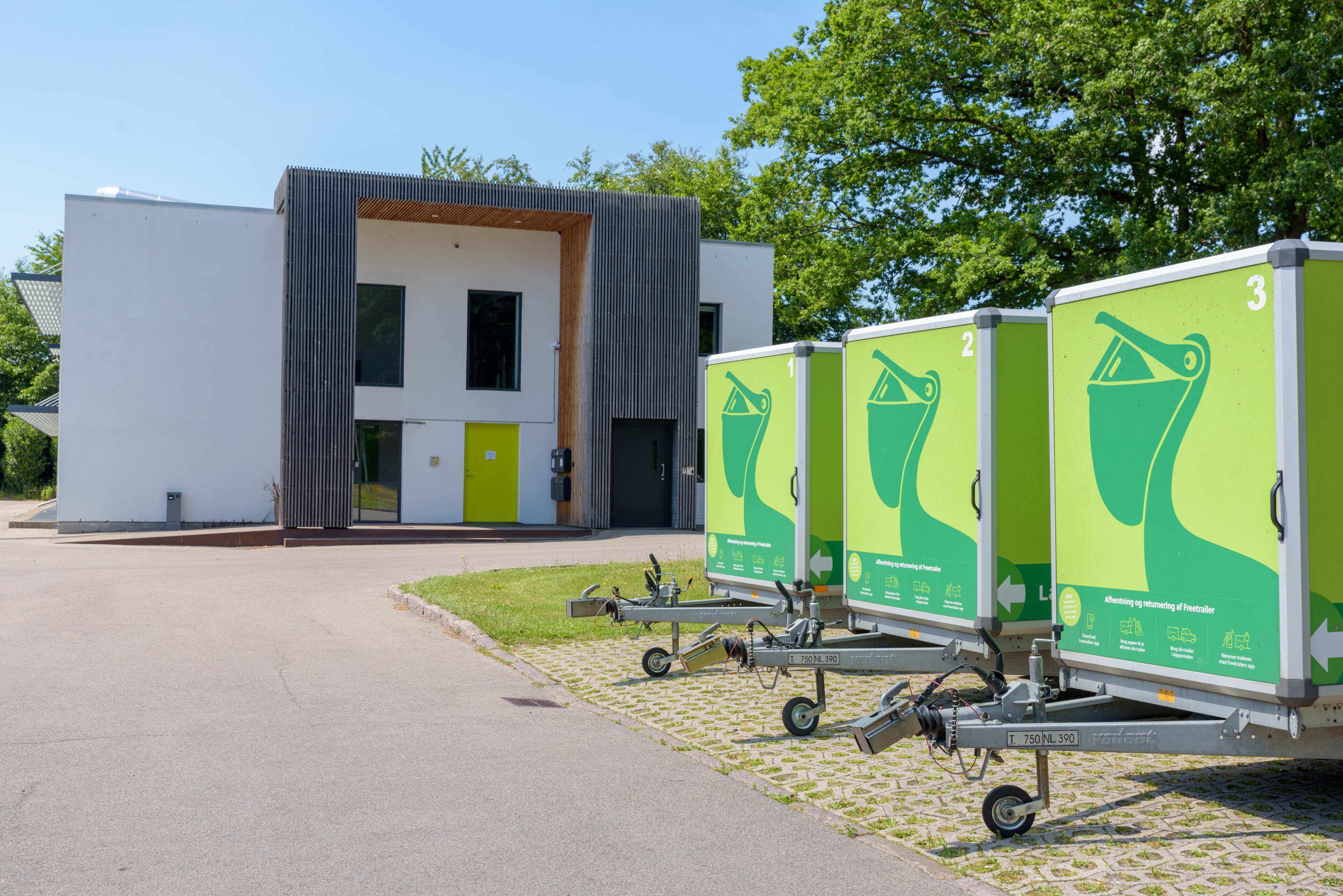 Trailere i Virum hos Pelican Self Storage