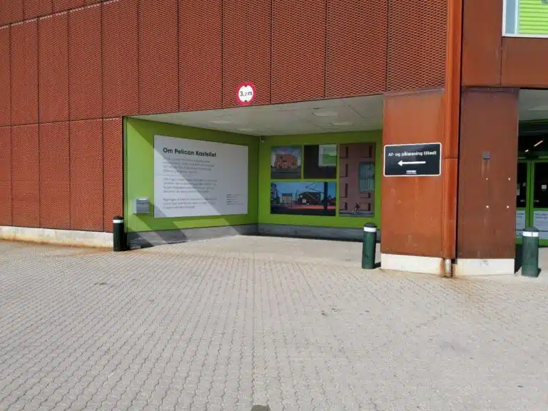 Loading and unloading area Kastellet