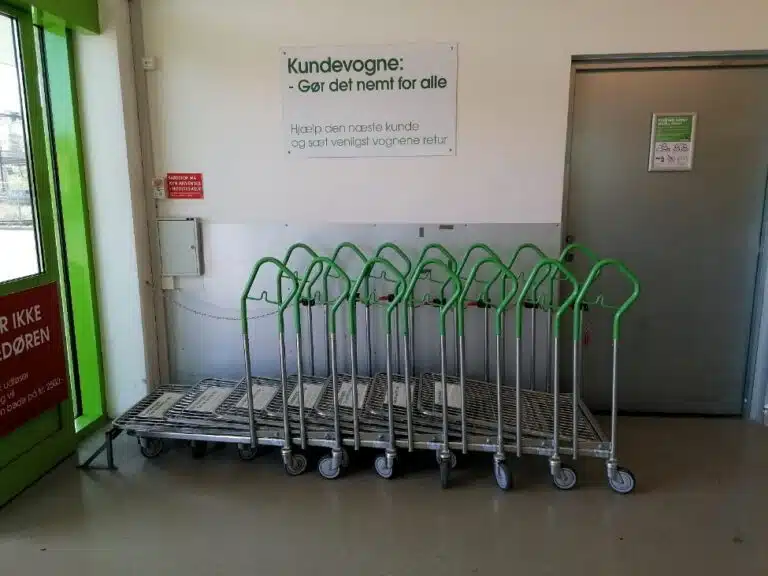 Customer trolleys Kastellet