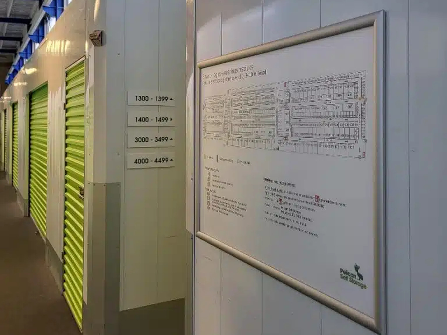 Corridor floor plan Hillerød